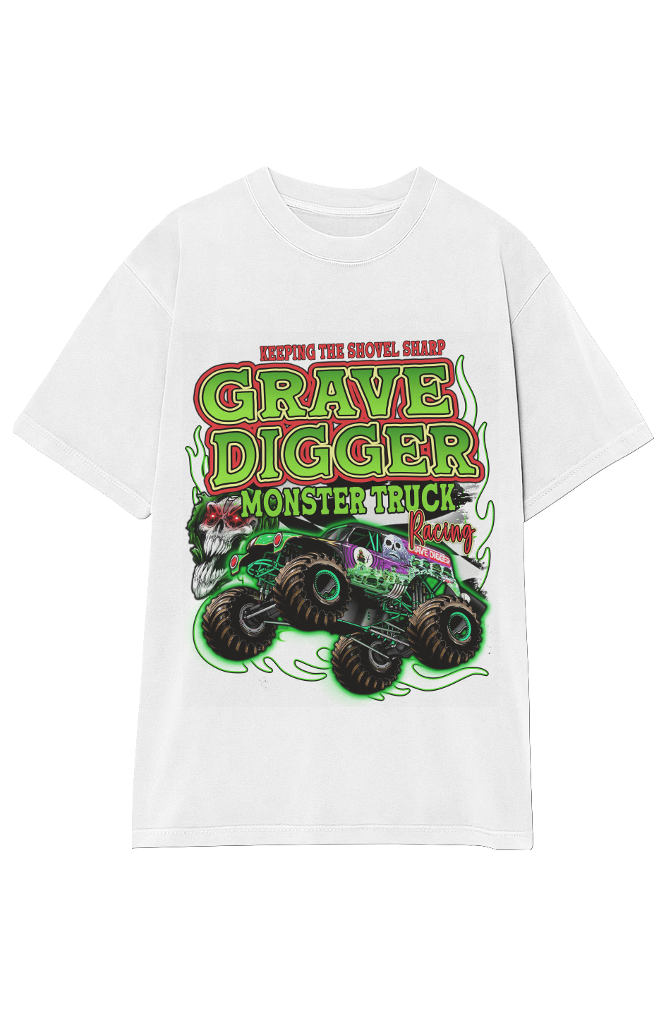 GRAVE DIGGER MONSTER JAM VINTAGE TEE