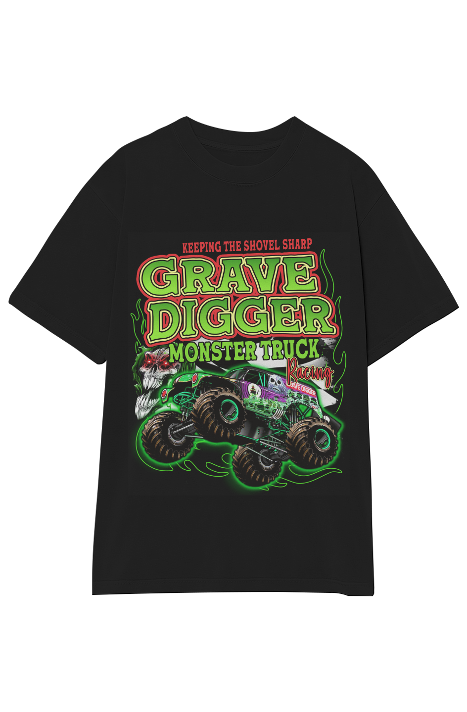 GRAVE DIGGER MONSTER JAM VINTAGE TEE