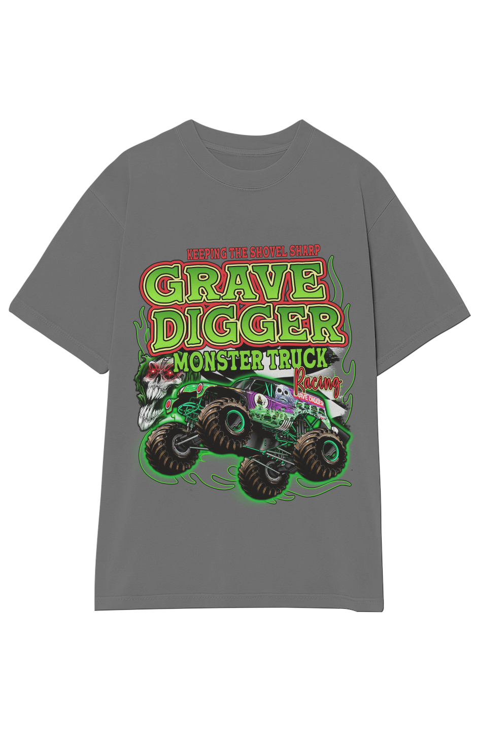 GRAVE DIGGER MONSTER JAM VINTAGE TEE