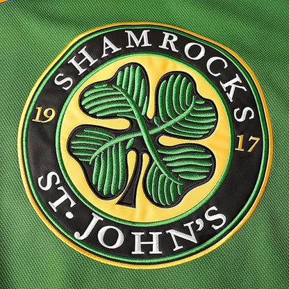 Ross The Boss Rhea #3 St John’s Shamrocks Hockey Jersey – Goon-Inspired Throwback, Stitched Letters, Sizes S–5XL