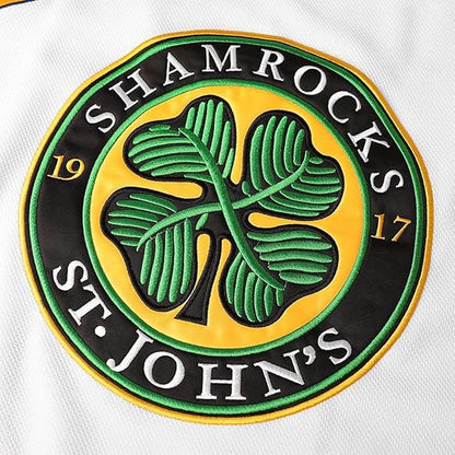 Ross The Boss Rhea #3 St John’s Shamrocks Hockey Jersey – Goon-Inspired Throwback, Stitched Letters, Sizes S–5XL