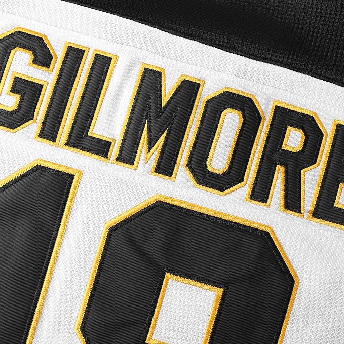 18 Happy Gilmore Hockey Jersey for Men,Boston Adam Sandler 1996 Movie Ice Hockey Jersey white  S-3XL