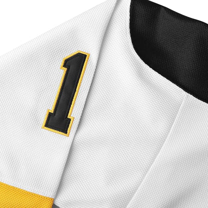 18 Happy Gilmore Hockey Jersey for Men,Boston Adam Sandler 1996 Movie Ice Hockey Jersey white  S-3XL