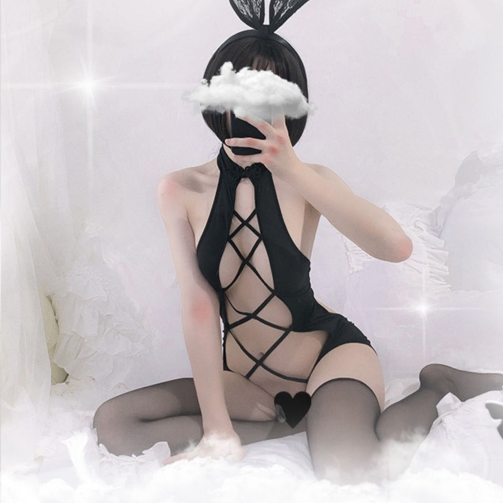 Sexy Hollow Out Anime Lingerie