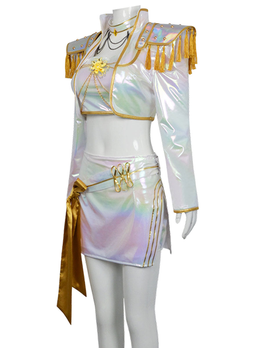 Super Idol White Stage Uniform