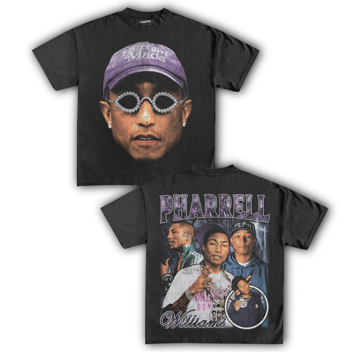 PHARRELL WILLIAMS TEE (Double Sided)