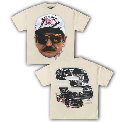 DALE EARNHARDT BIG 3 TEE (Double Sided)
