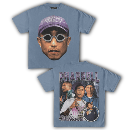 PHARRELL WILLIAMS TEE (Double Sided)