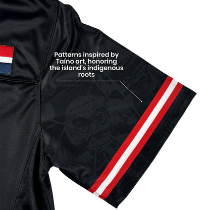 Dominican Republic Heritage Custom Football Jersey