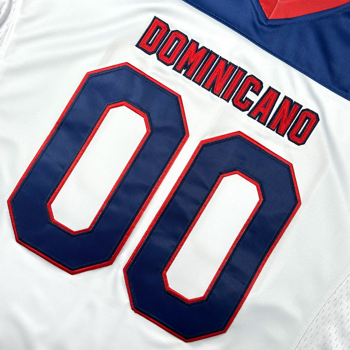 Dominican Republic Heritage Custom Football Jersey
