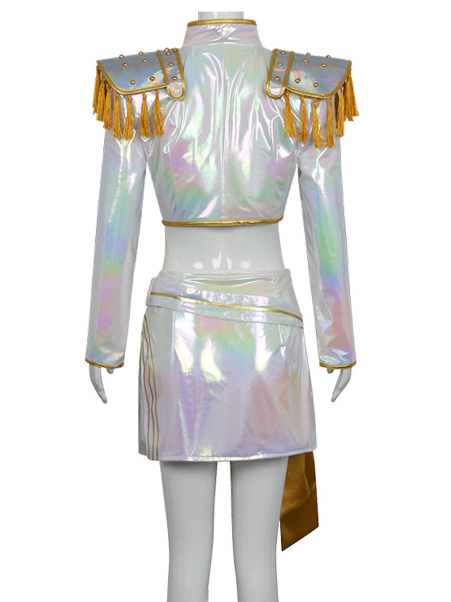 Super Idol White Stage Uniform
