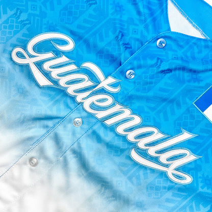 Guatemala Heritage Custom Baseball Jersey