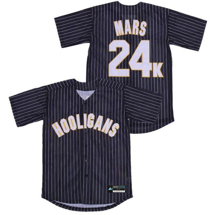 Hooligans 'Mars' 24K Baseball Jersey