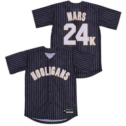 Hooligans 'Mars' 24K Baseball Jersey