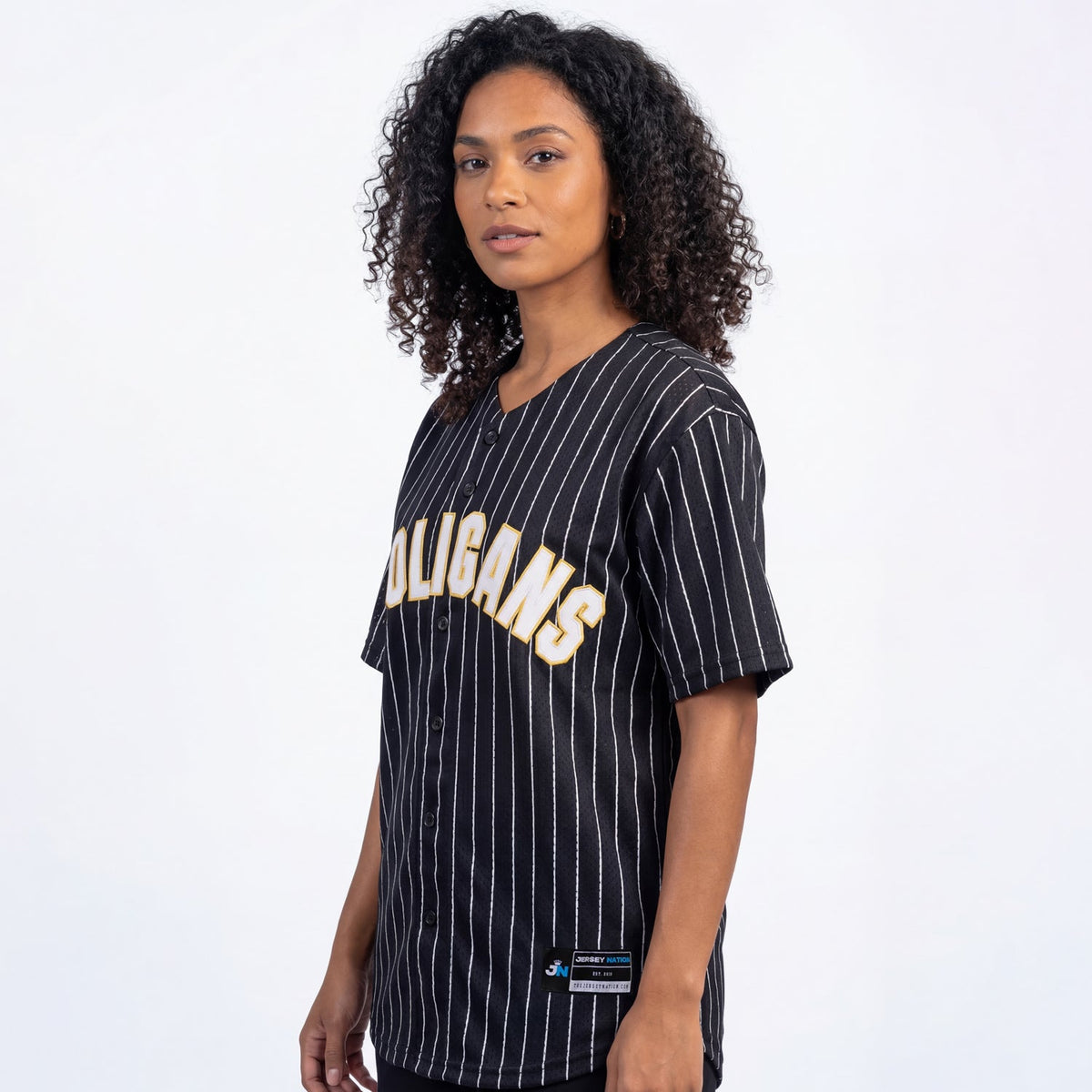 Hooligans 'Mars' 24K Baseball Jersey