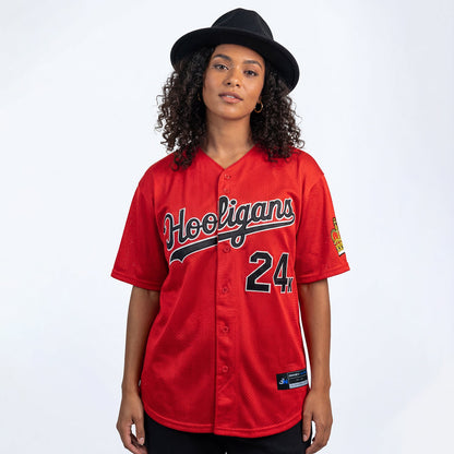 Hooligans 'Mars' 24K Baseball Jersey