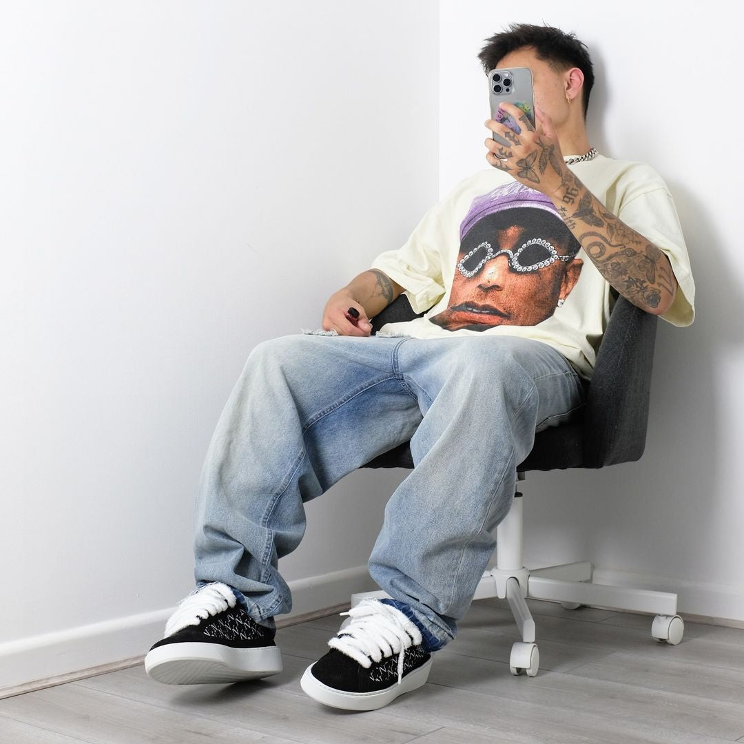 PHARRELL WILLIAMS TEE (Double Sided)