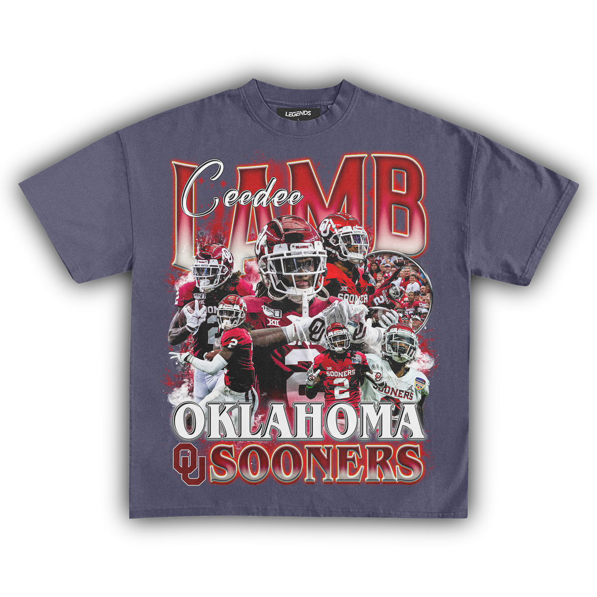 CEEDEE LAMB SOONERS TEE