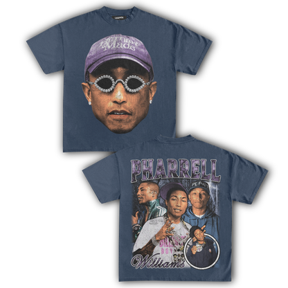 PHARRELL WILLIAMS TEE (Double Sided)