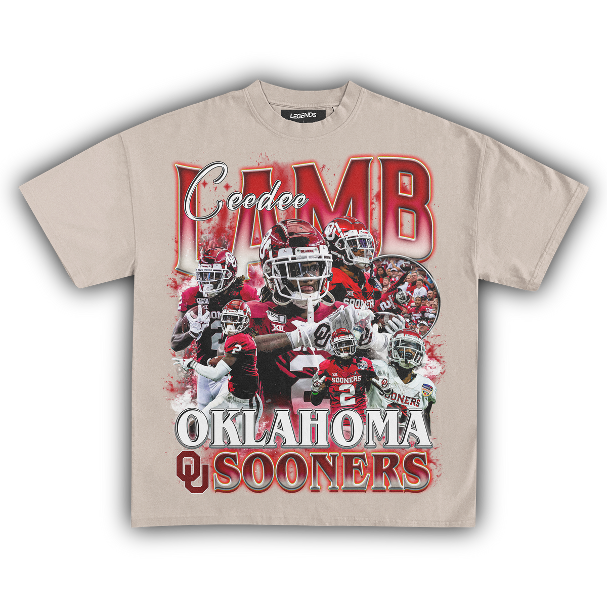 CEEDEE LAMB SOONERS TEE