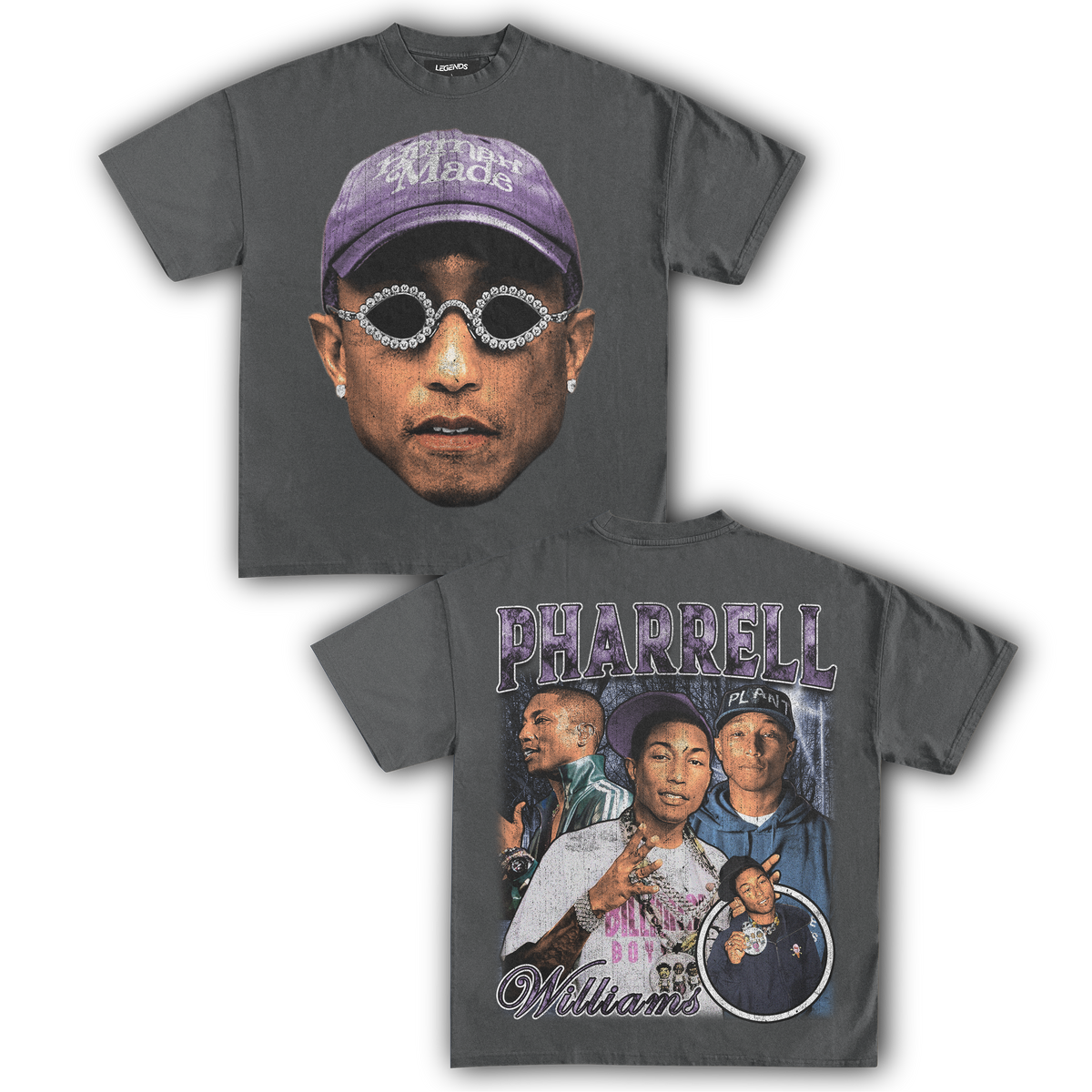 PHARRELL WILLIAMS TEE (Double Sided)