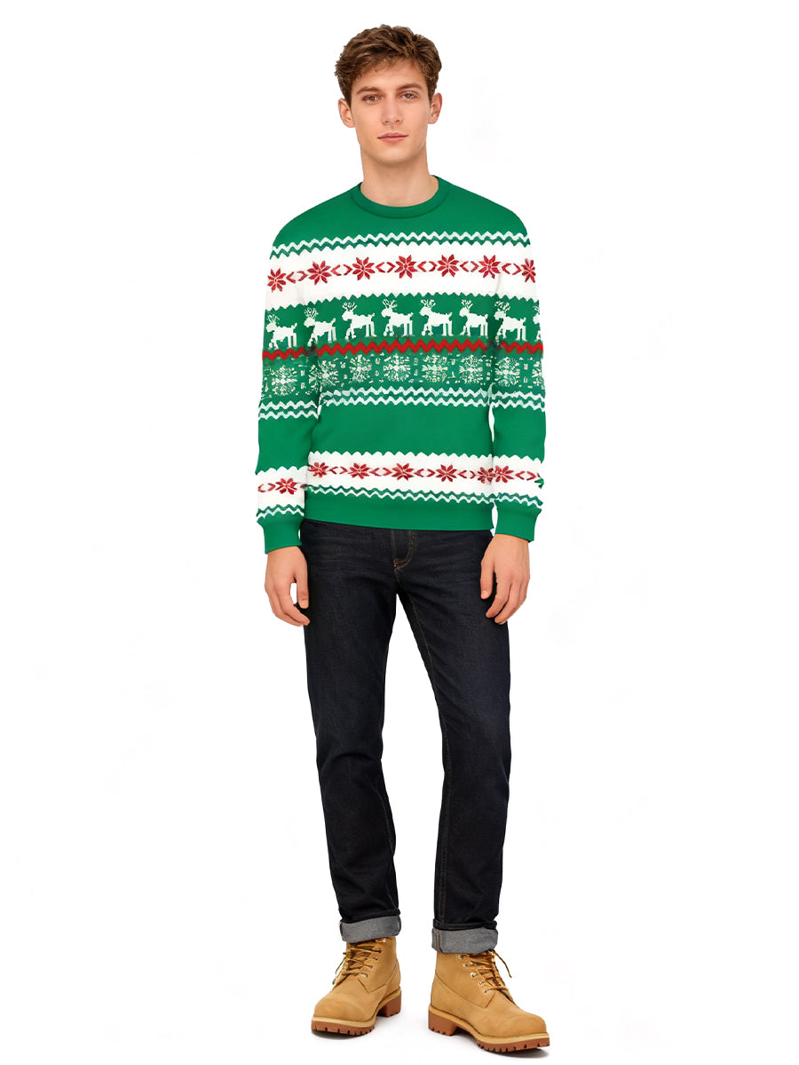 Men's Ugly Christmas Sweater Style Sweatshirt