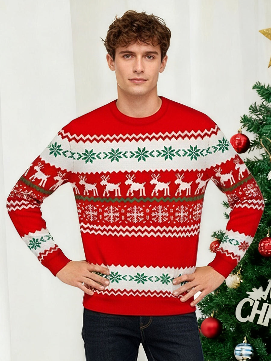 Men's Ugly Christmas Sweater Style Sweatshirt