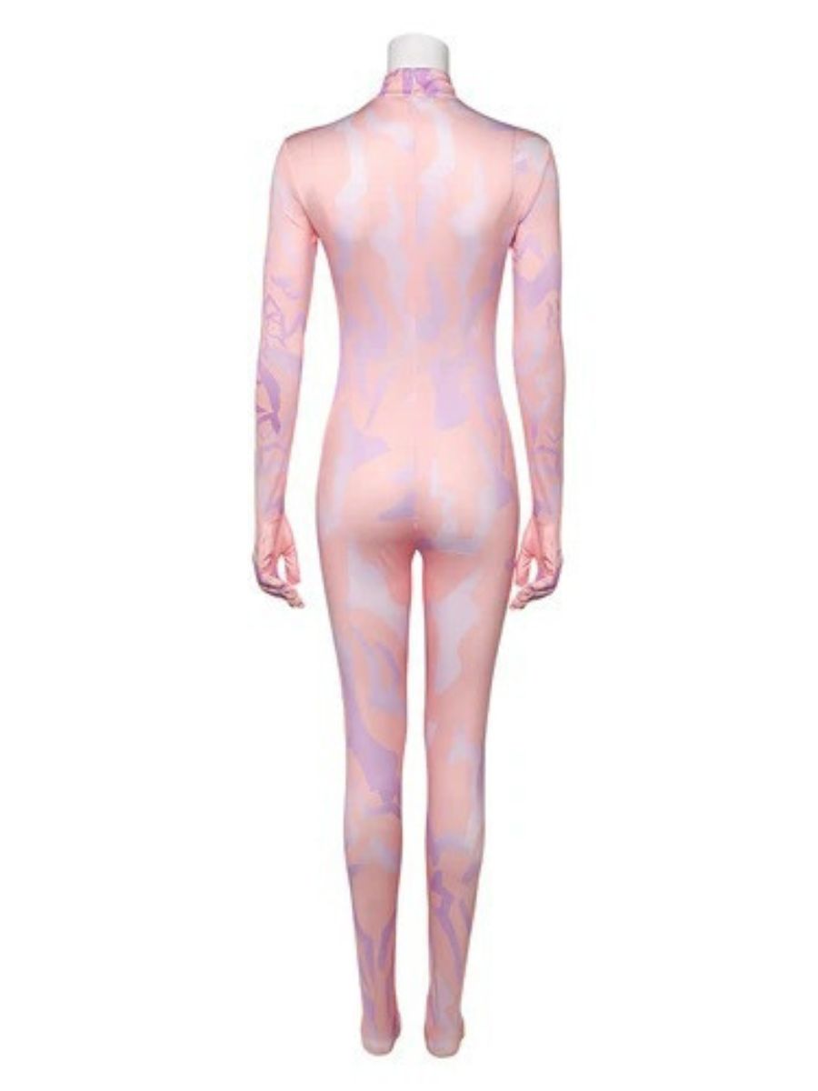 PU Leather POP Star White Costume