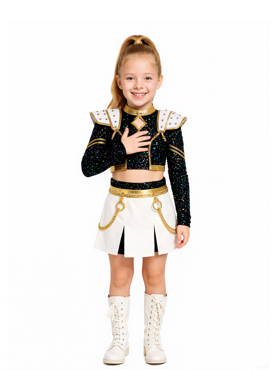 Stage Fashion Gold Costume