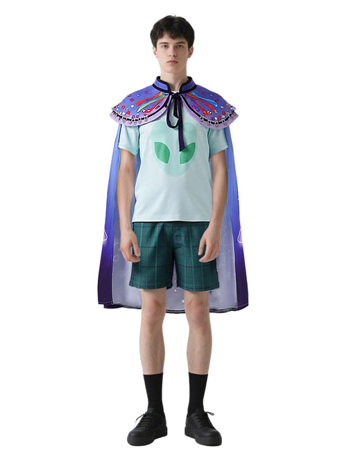 Anime Alien Print Ambassador Costume