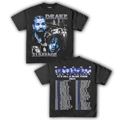 IT'S ALL A BLUR TOUR TEE (Double Sided)