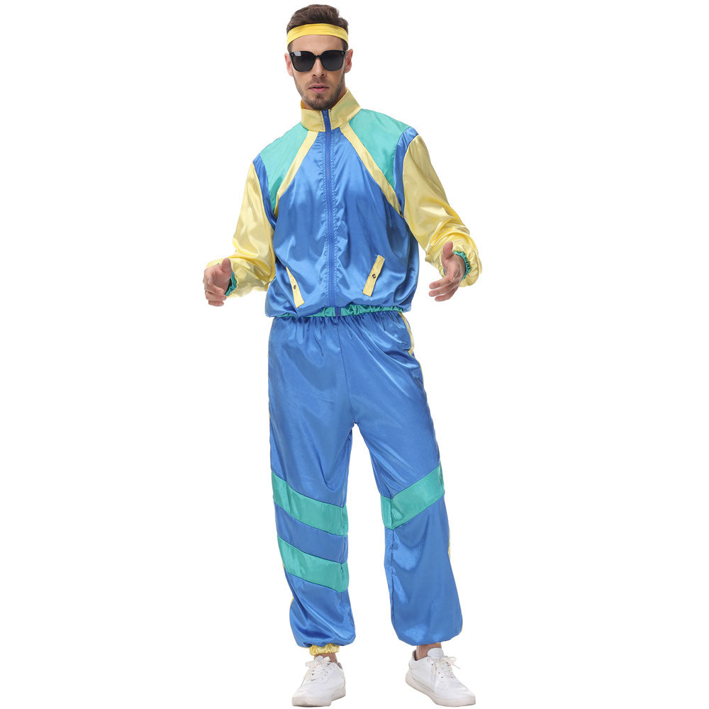 Couple 80s Hip Hop Disco Costume