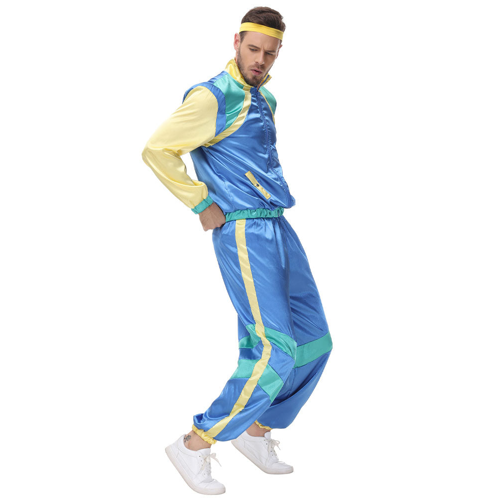Couple 80s Hip Hop Disco Costume