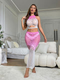 Ombré Lace Top and Maxi Skirt - jonesjonas