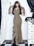 Vintage Hooded Maxi Dress - jonesjonas