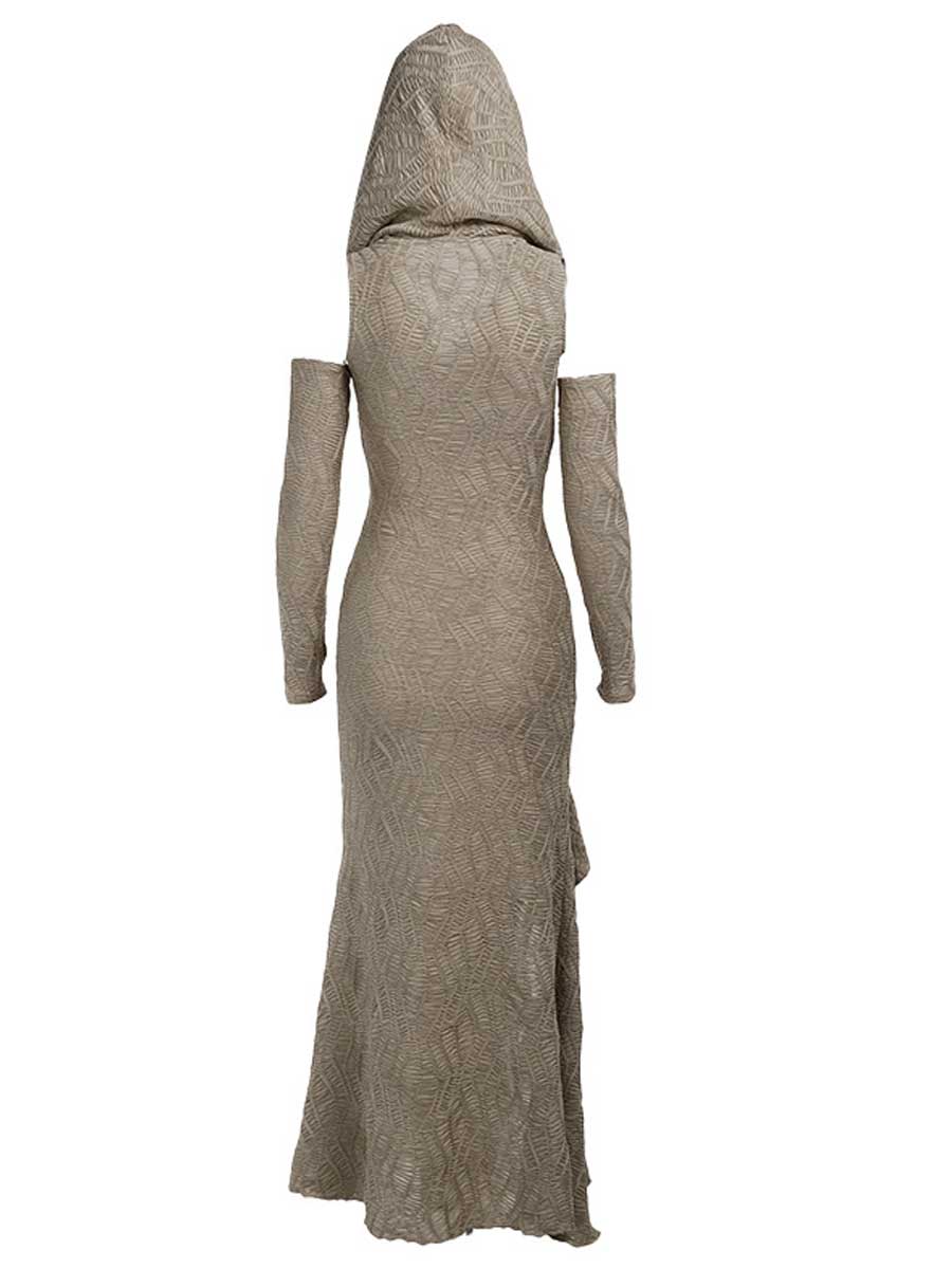 Vintage Hooded Maxi Dress - jonesjonas