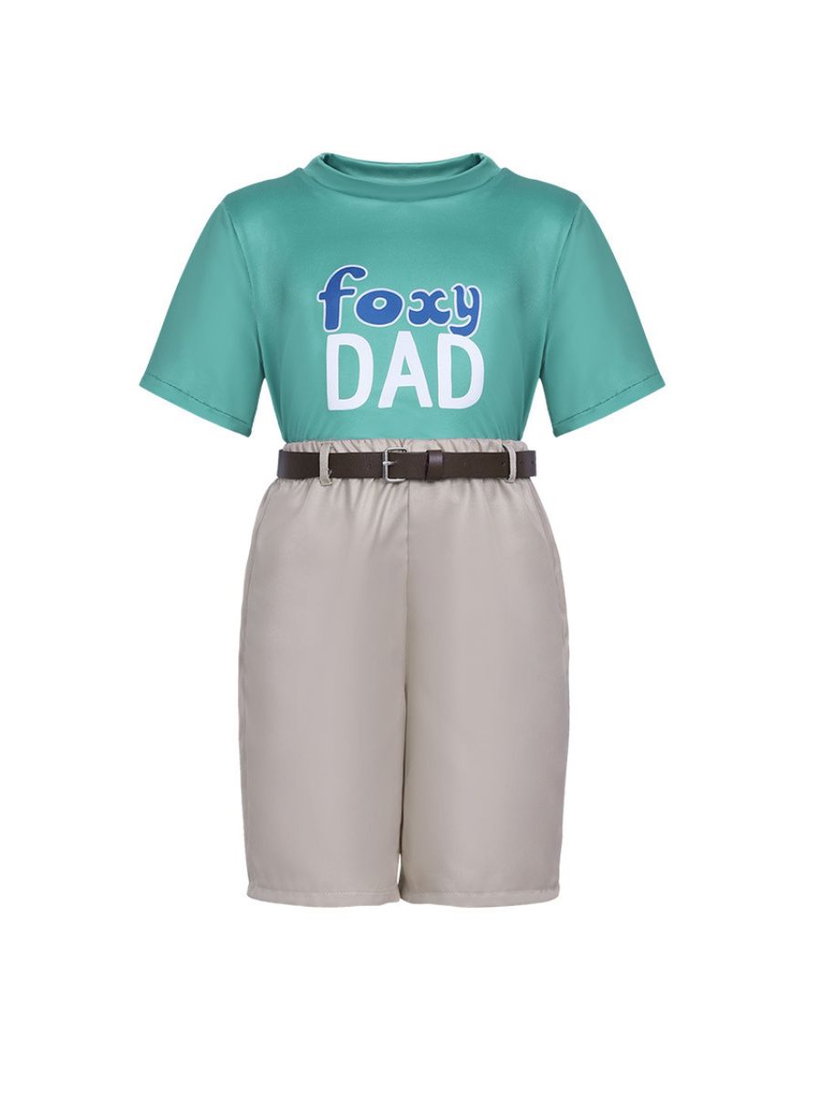 Boys Fox Dad T-Short and Shorts