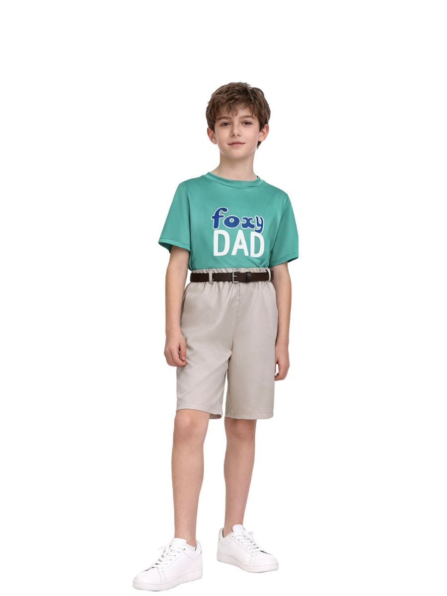Boys Fox Dad T-Short and Shorts