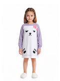 Kawaii Purple Bear Pajamas