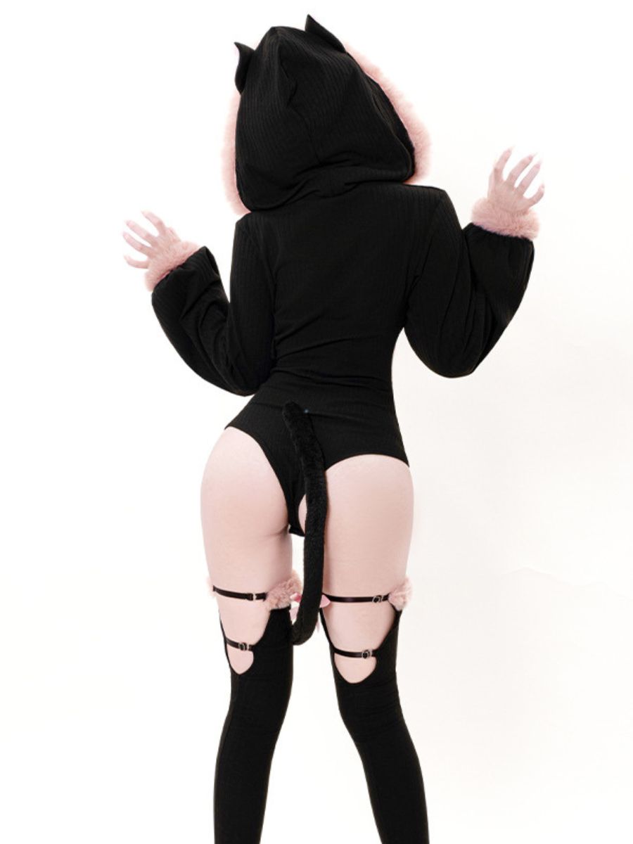 Neko Cat Bodysuit Lingeire Set