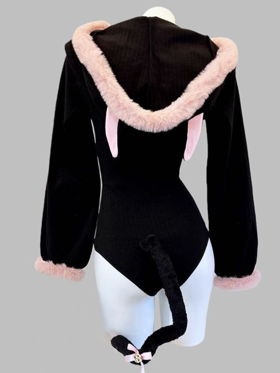 Neko Cat Bodysuit Lingeire Set