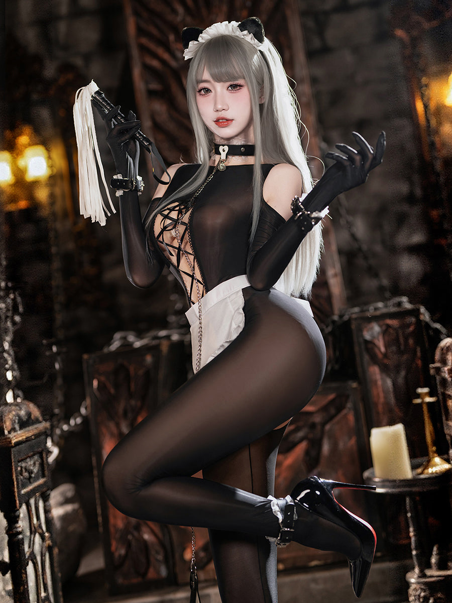 Fantasy Maid Apron Costume