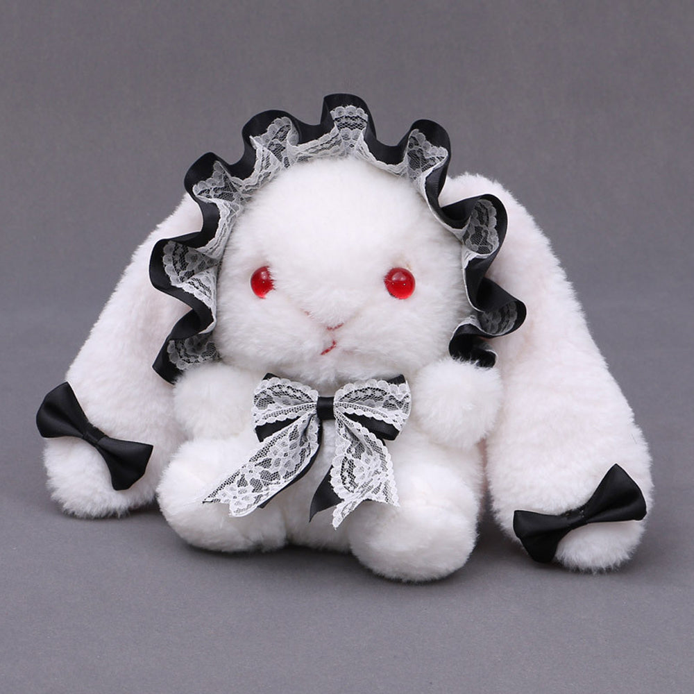 Plush Lolita Bunny Bag Crossbody Lace Bowkont Rabbit Handbag for Easter