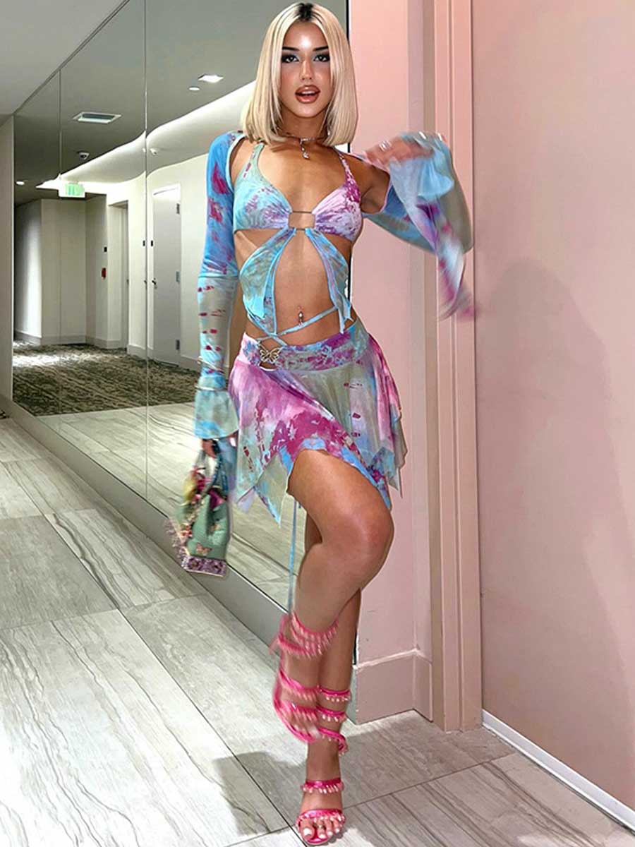 Three Piece Coachella Music Festival Outfit - jonesjonas