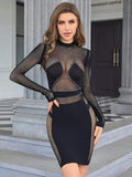 Seamless Fishnet Dress