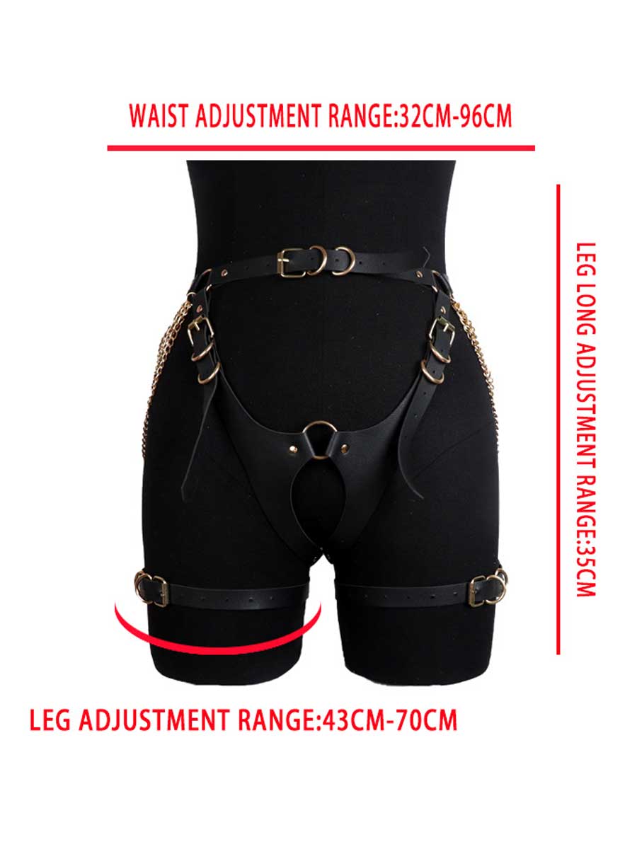 Two Piece Chains Body Harness