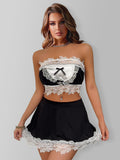Sexy Maid Cosplay Skirt Set