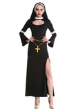 Sister Nun Cosplay Maxi Dress