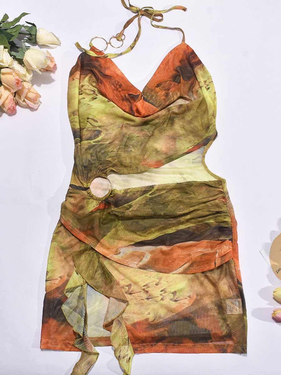 Sexy Tie Dye Festival Outfit - jonesjonas
