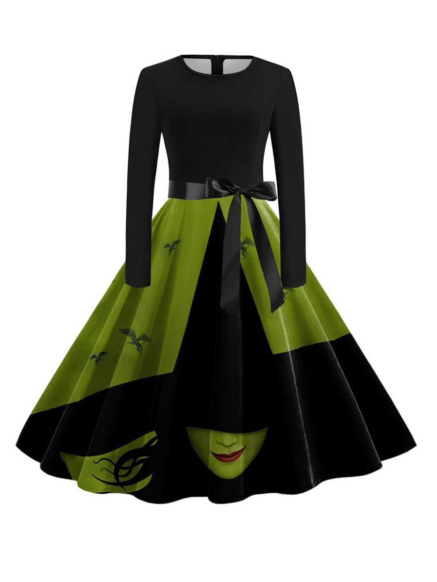 Magic Witch Black Dress